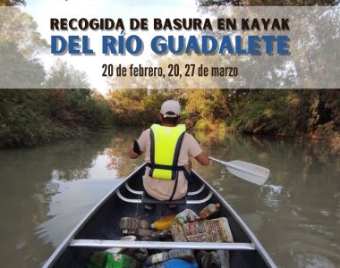 Jornadas de limpieza en el río Guadalete