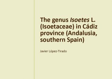 Distribución del género Isoetes en Cádiz