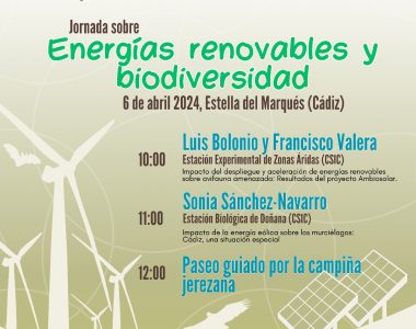 Jornada sobre Energías Renovables y Biodiversidad.